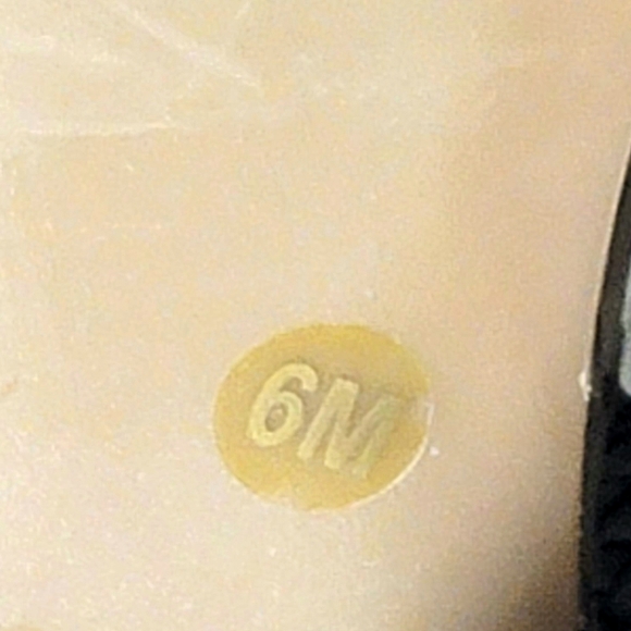 Marc Fisher Faux Snake Skin Cork Heels Size 6M - Picture 9 of 9